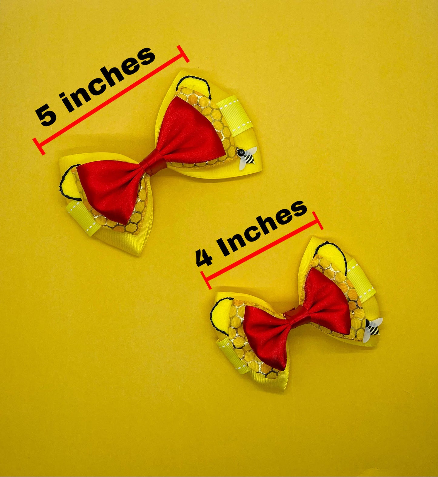 Bear Inspired Hair Bow