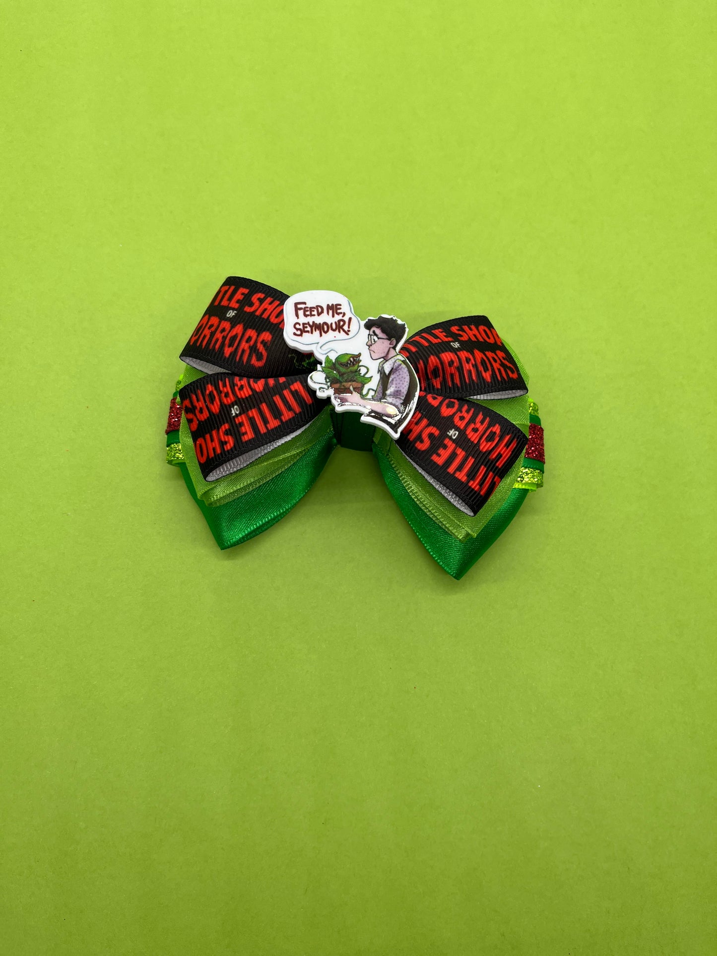 Musical Inspired Hair Bow