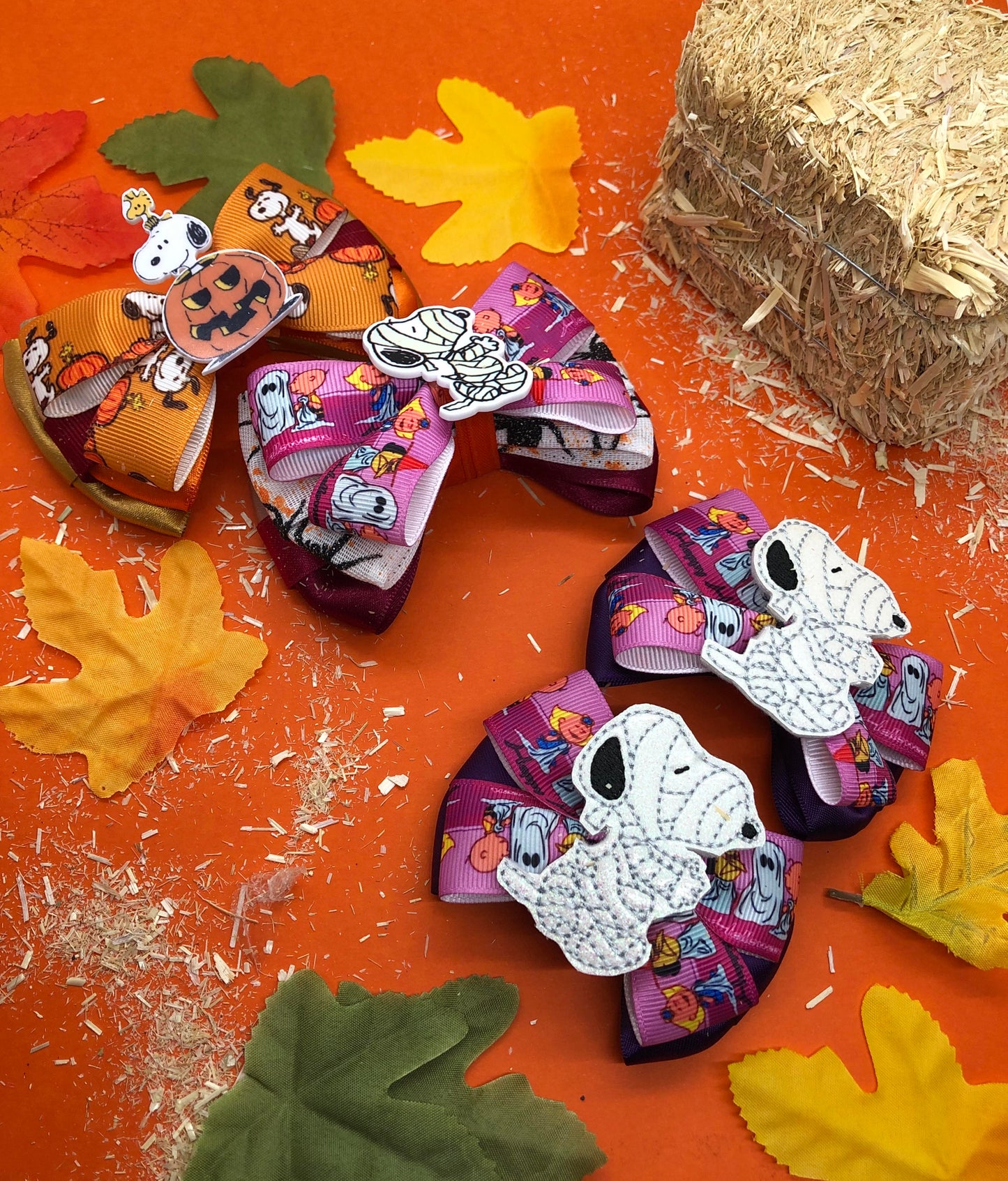 Halloween Inspired Hair Bows