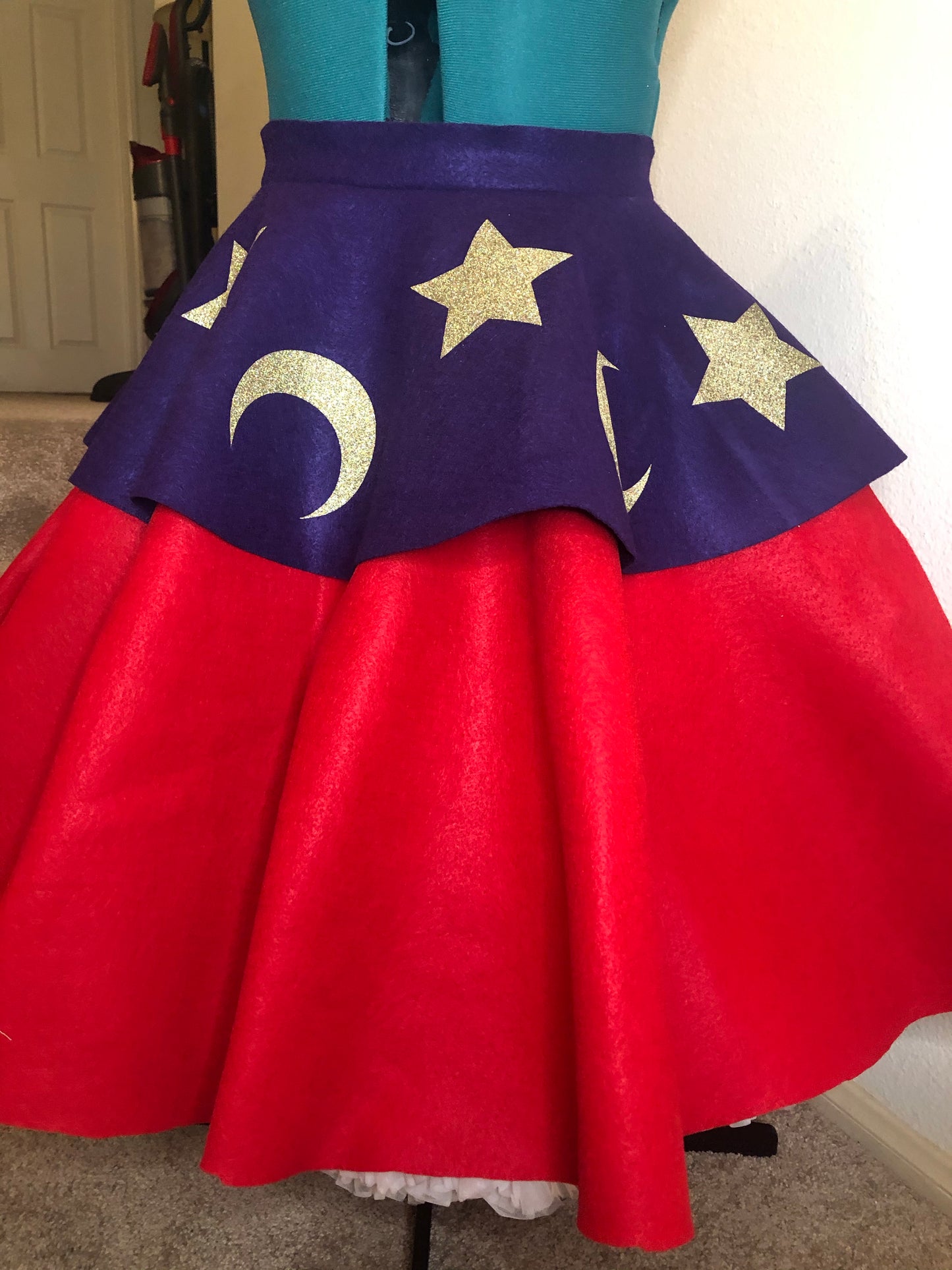 Topsy Turvy Inspired Skirt