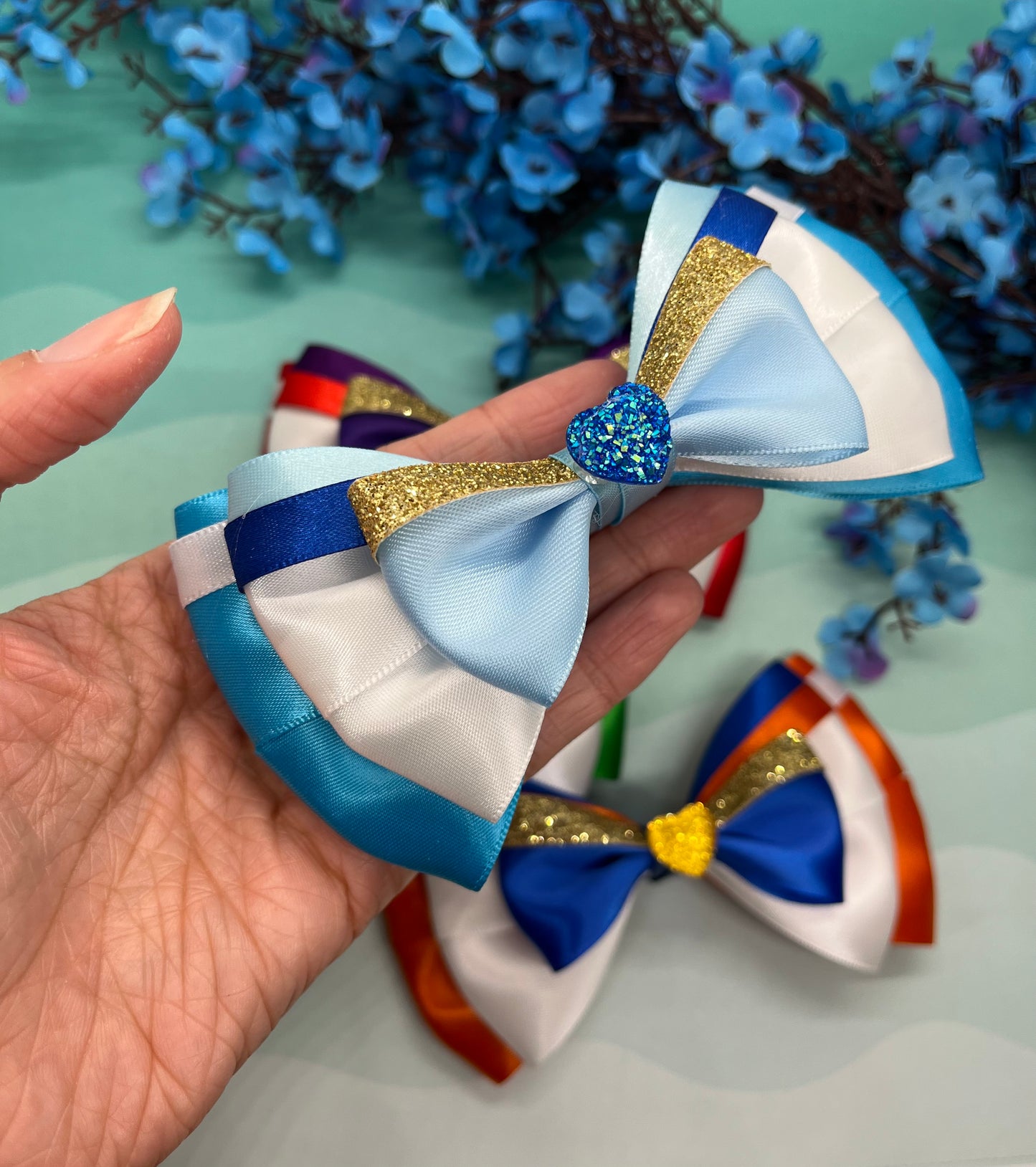Anime Inspired Hair Bows