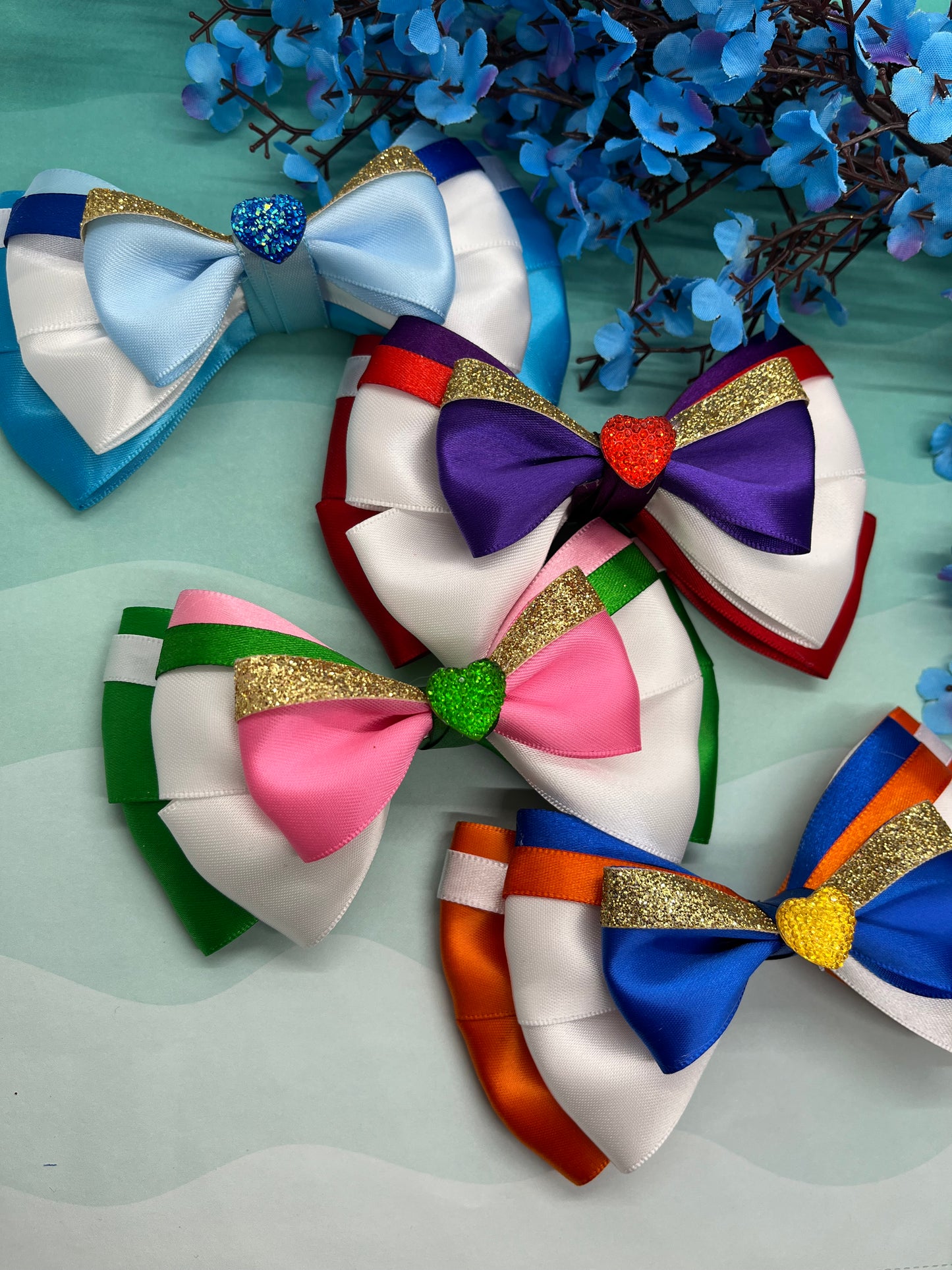 Anime Inspired Hair Bows