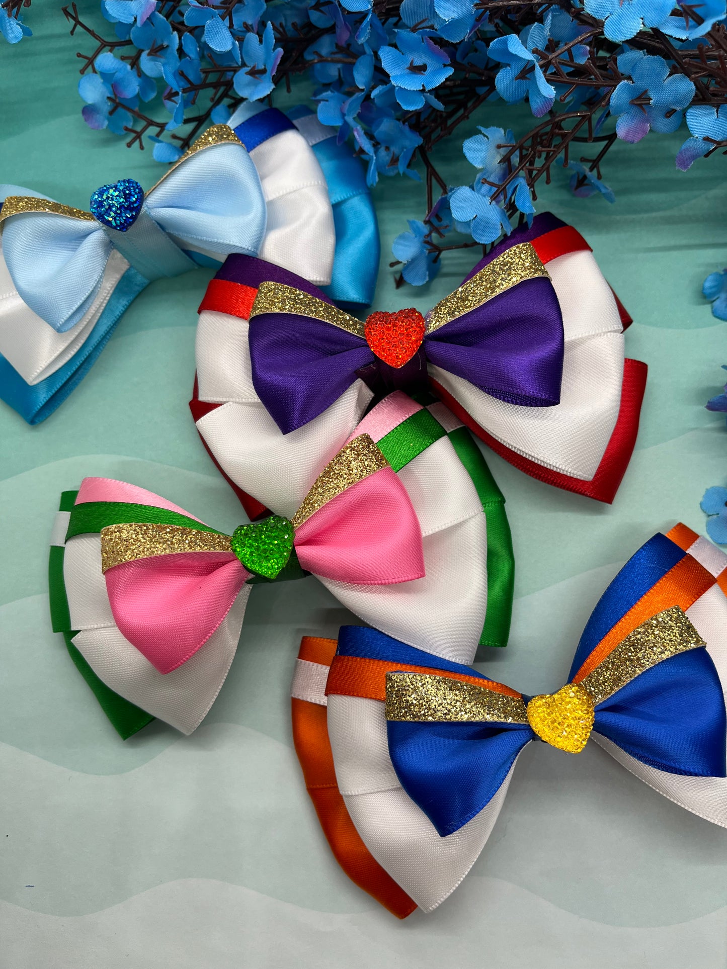 Anime Inspired Hair Bows