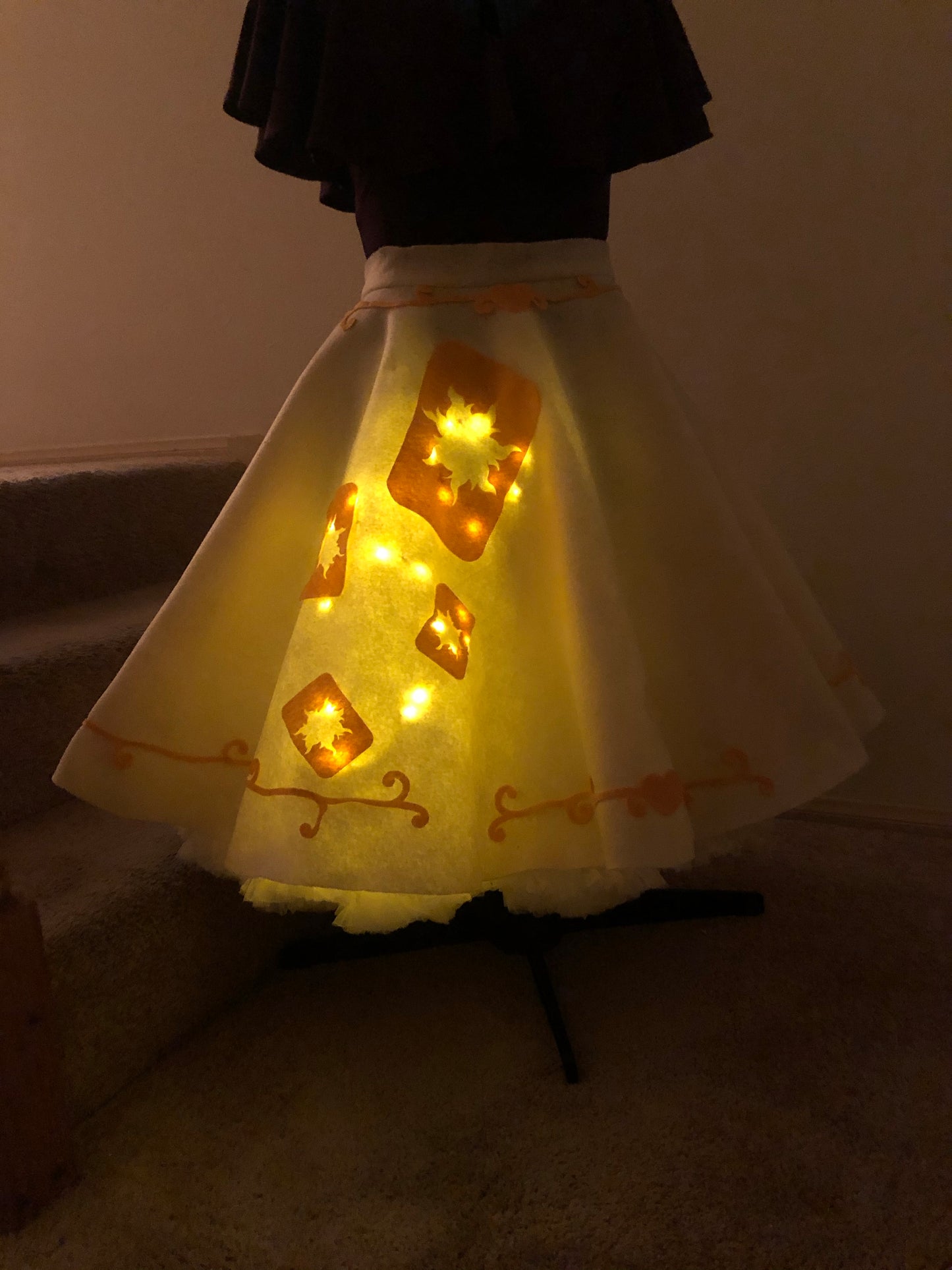 Floating Lantern Inspired LED Skirt