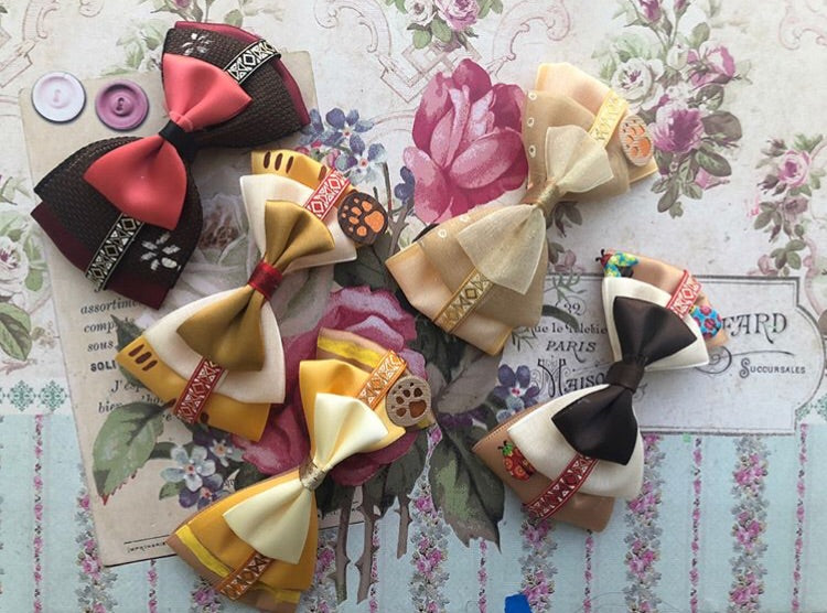 Lions Friends Inspired Bows
