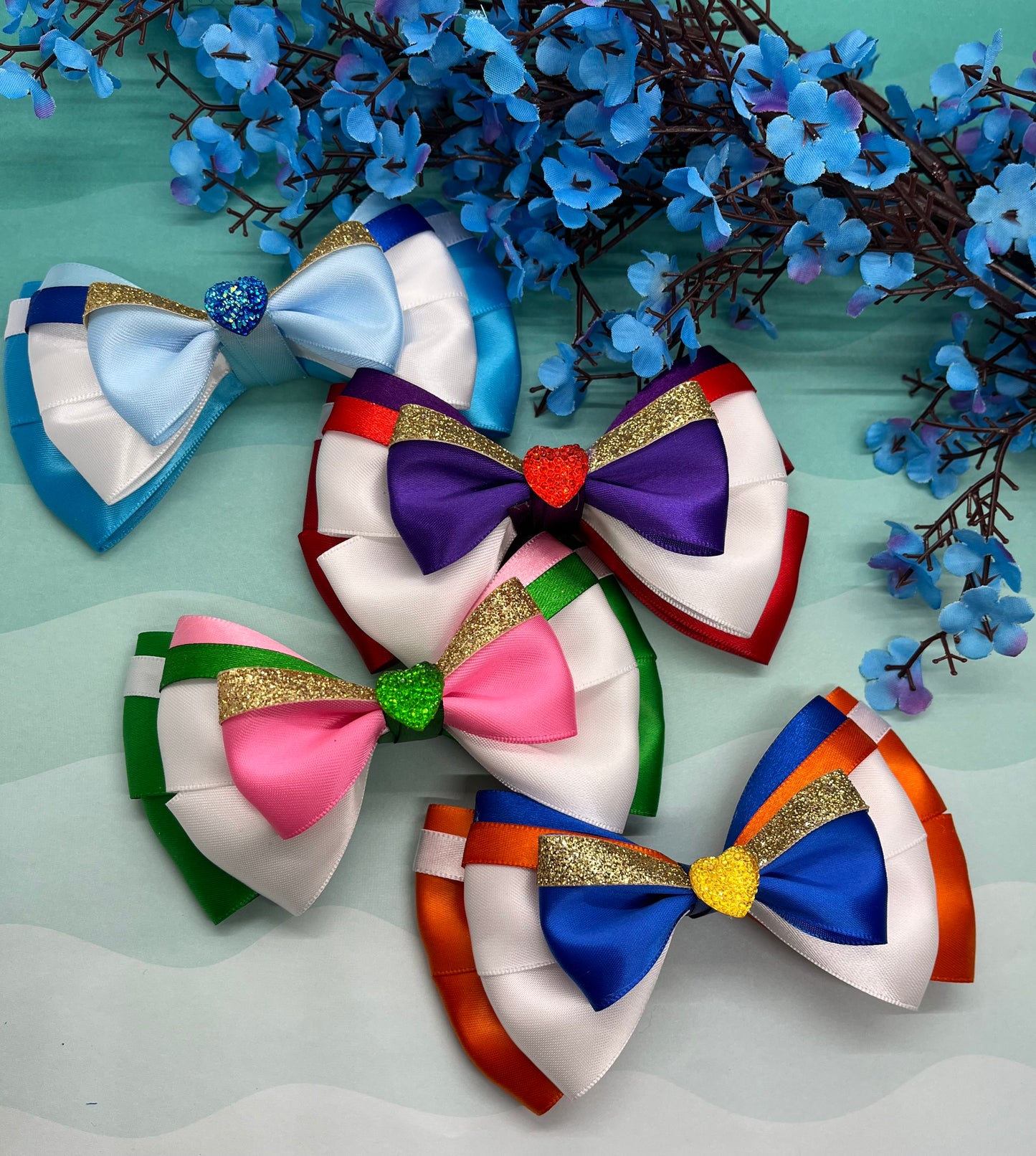 Anime Inspired Hair Bows