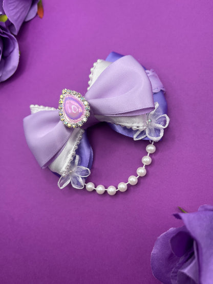 Purple Princess Inspired Bow