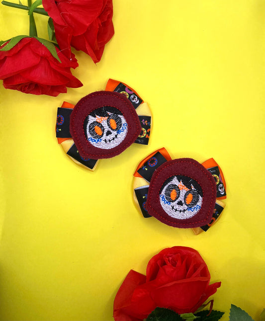 Mini Skull Inspired Bow