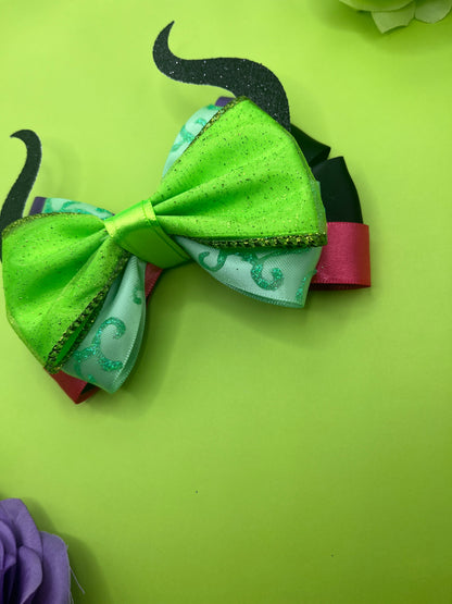 Wicked Fairy Inspired Hair Bow