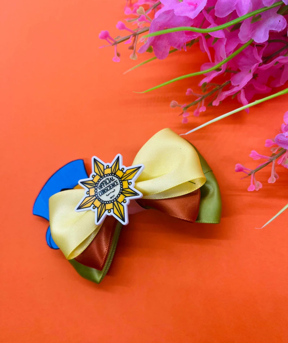 Cricket Inspired Hair Bow