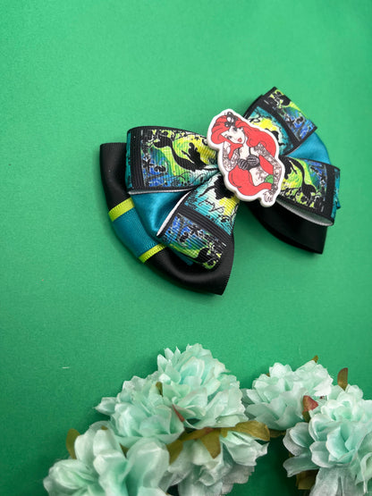 Punk Mermaid Inspired Hair Bow