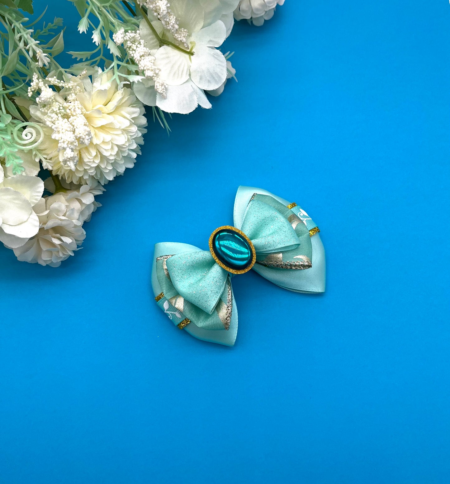 Arabian Princess Inspired Hair Bow