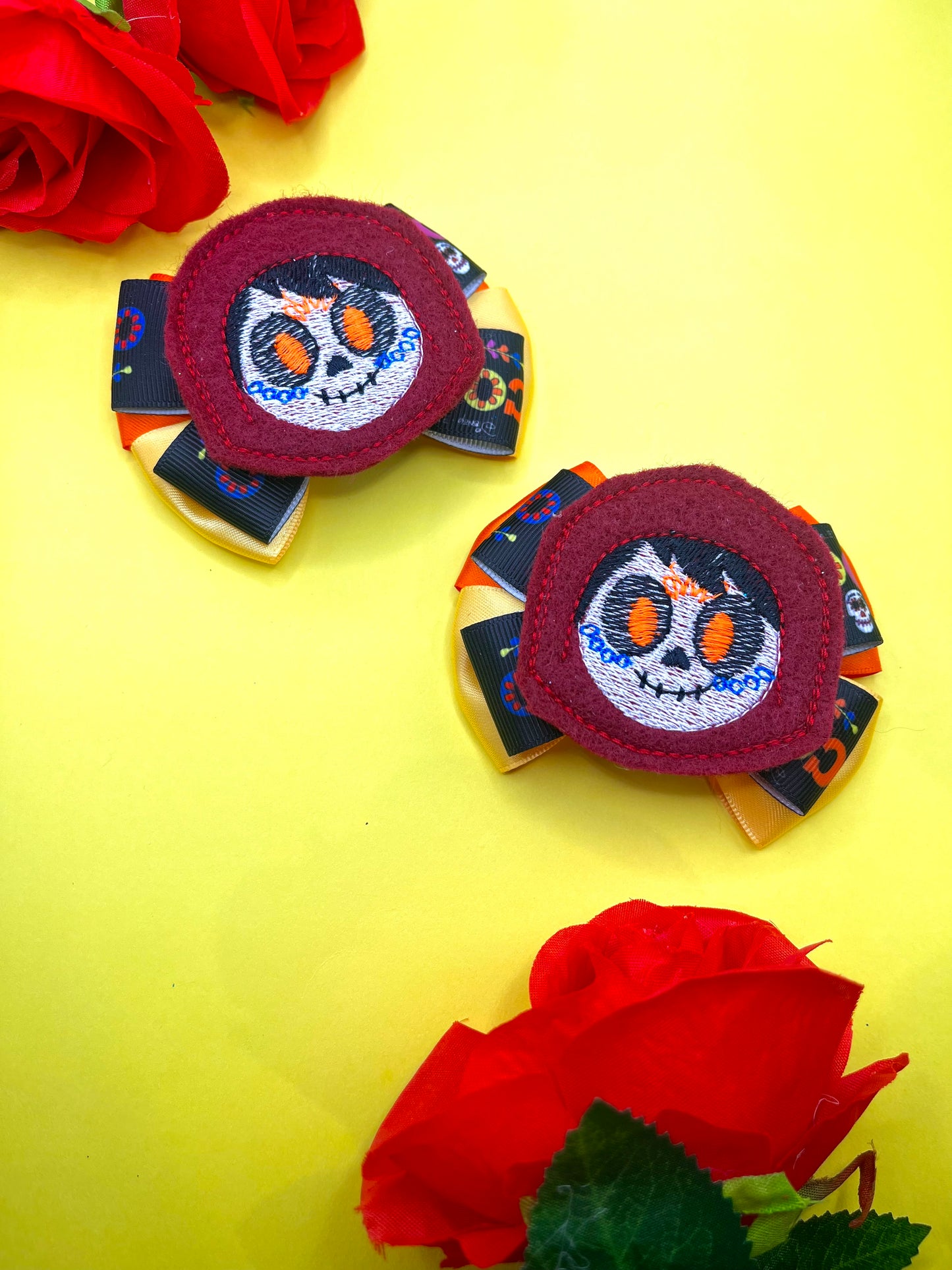 Mini Skull Inspired Bow