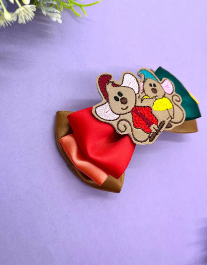 Mice Mashup Inspired Hair Bow