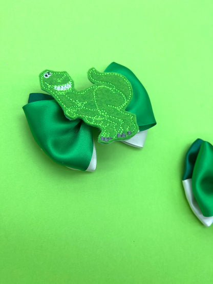 Mini Dinosaur Inspired Bow