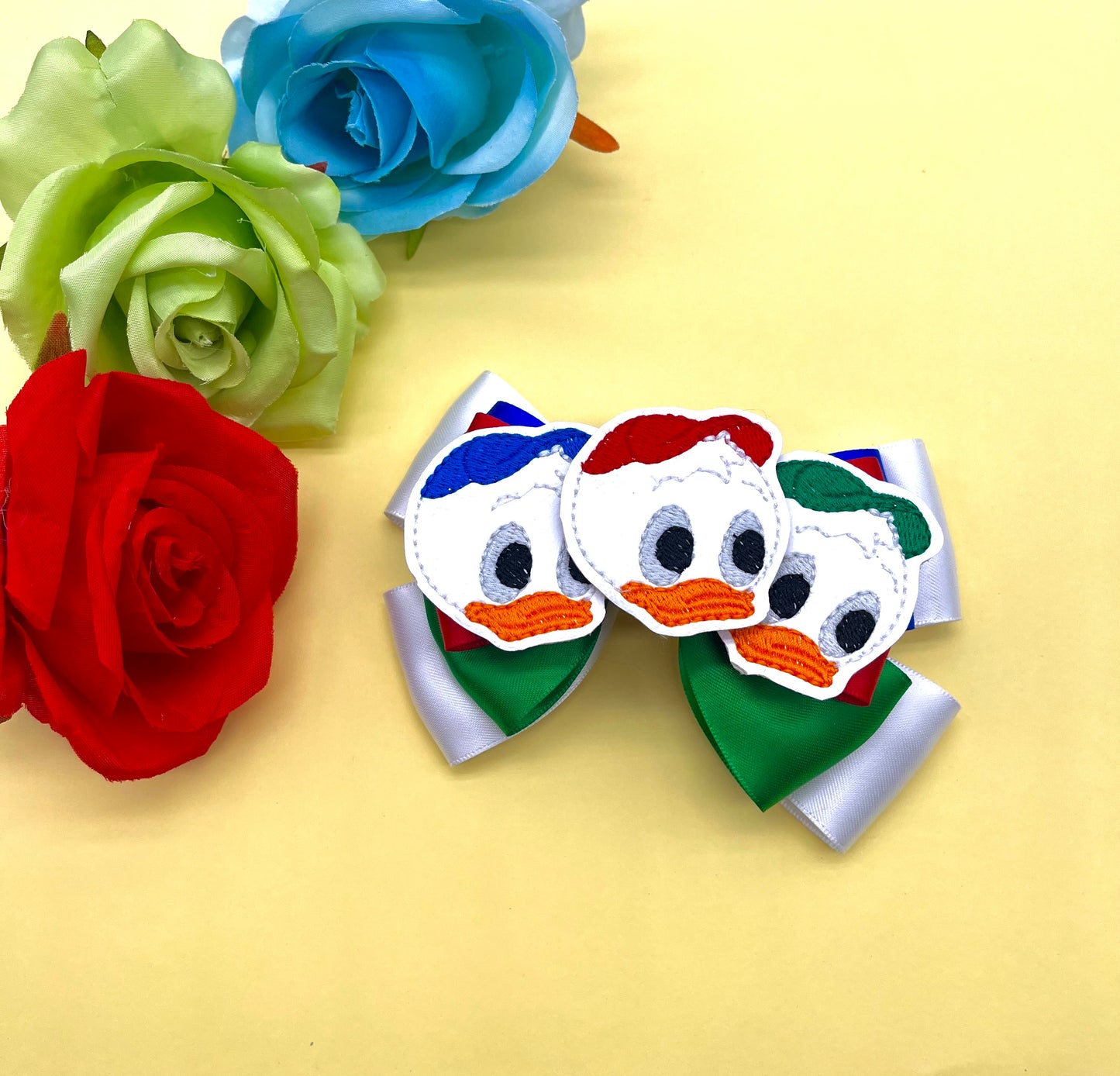 Feathered Brothers Inspired Hair Bow