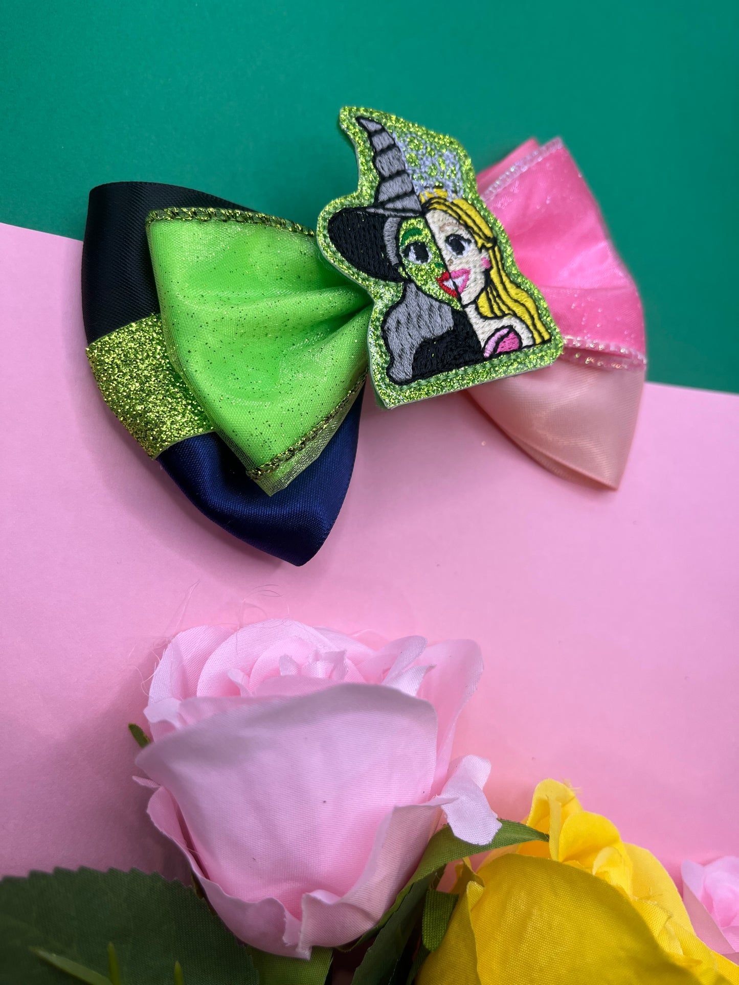 Witch Inspired Mashup Hair Bow