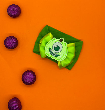 Monster Pumpkin Inspired Headband