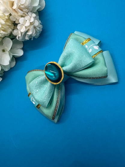 Arabian Princess Inspired Hair Bow