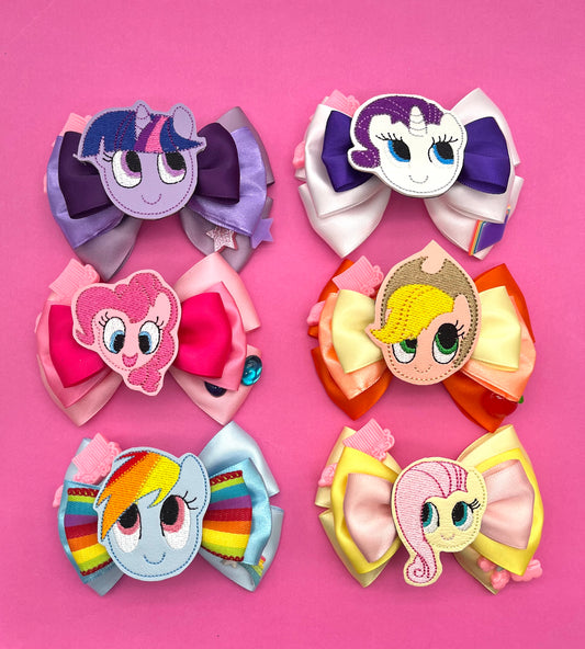 Horse Inspired Hair Bows