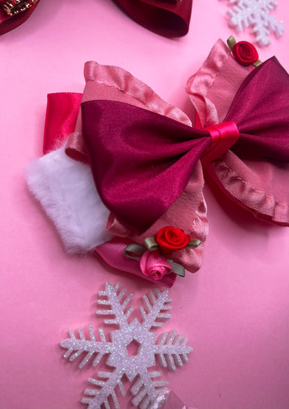 Holiday Princess Inspired Hair Bows