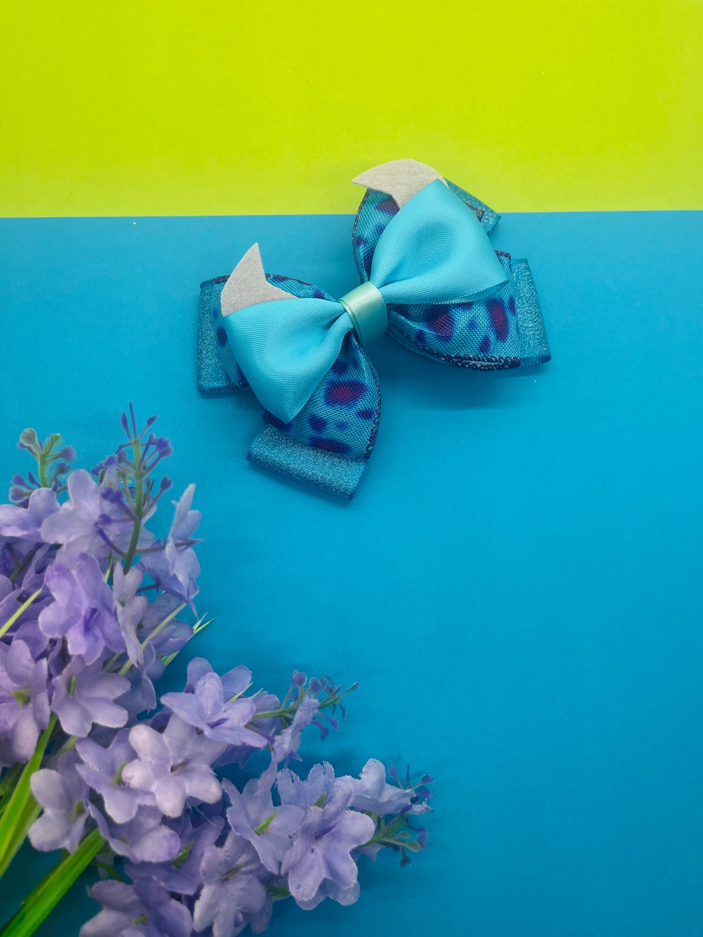 Monster Inspired Hair Bow
