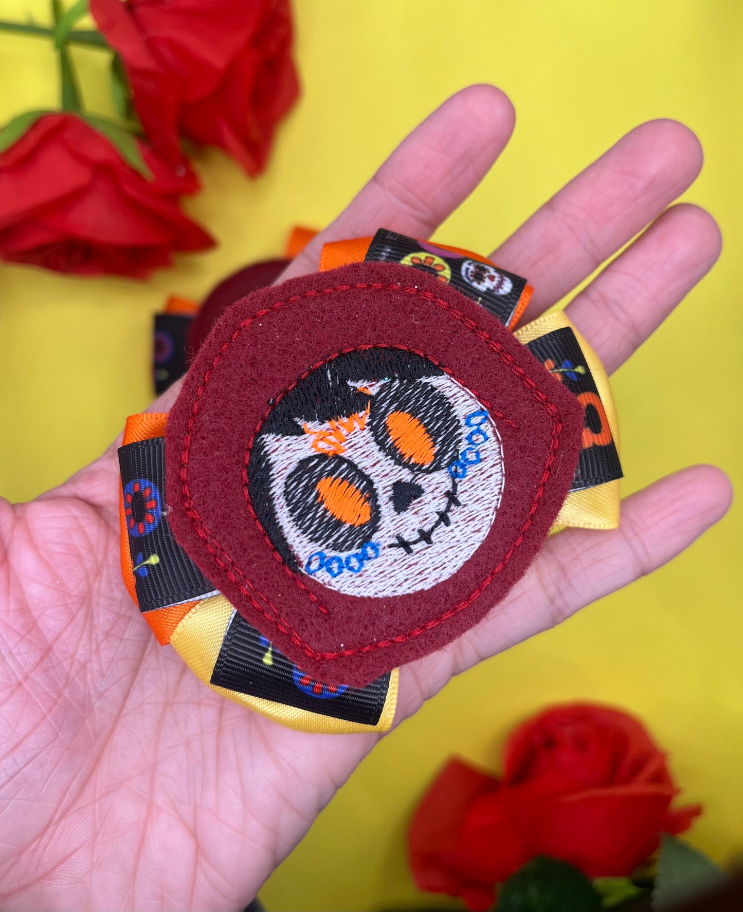 Mini Skull Inspired Bow