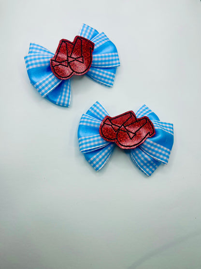Mini Slippers Inspired Bow