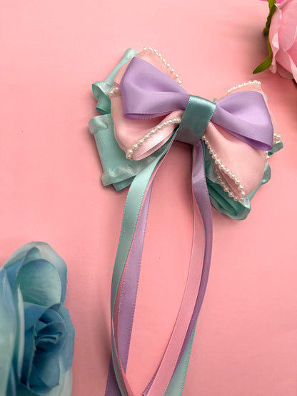 Pastel Princess Hair Bow