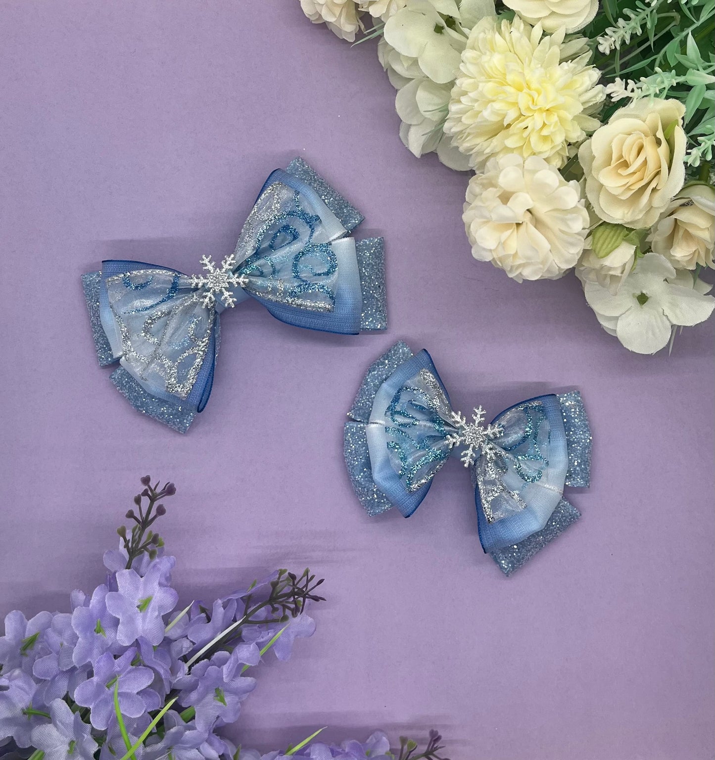 Icy Adventure Inspired Bows