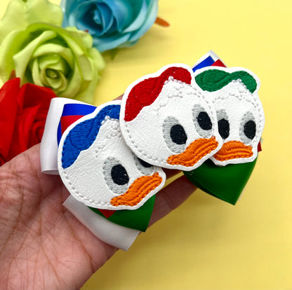 Feathered Brothers Inspired Hair Bow