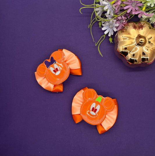 Mini Pumpkin Inspired Bows