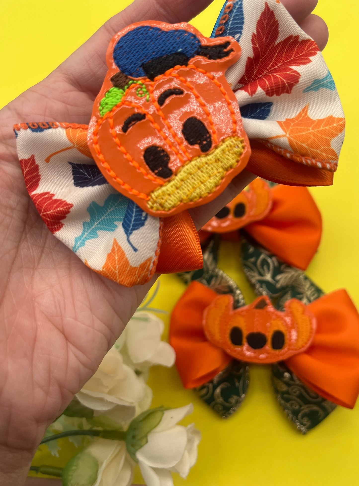 Mini Pumpkin Inspired Bows