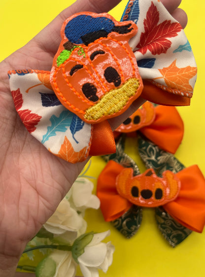 Mini Pumpkin Inspired Bows