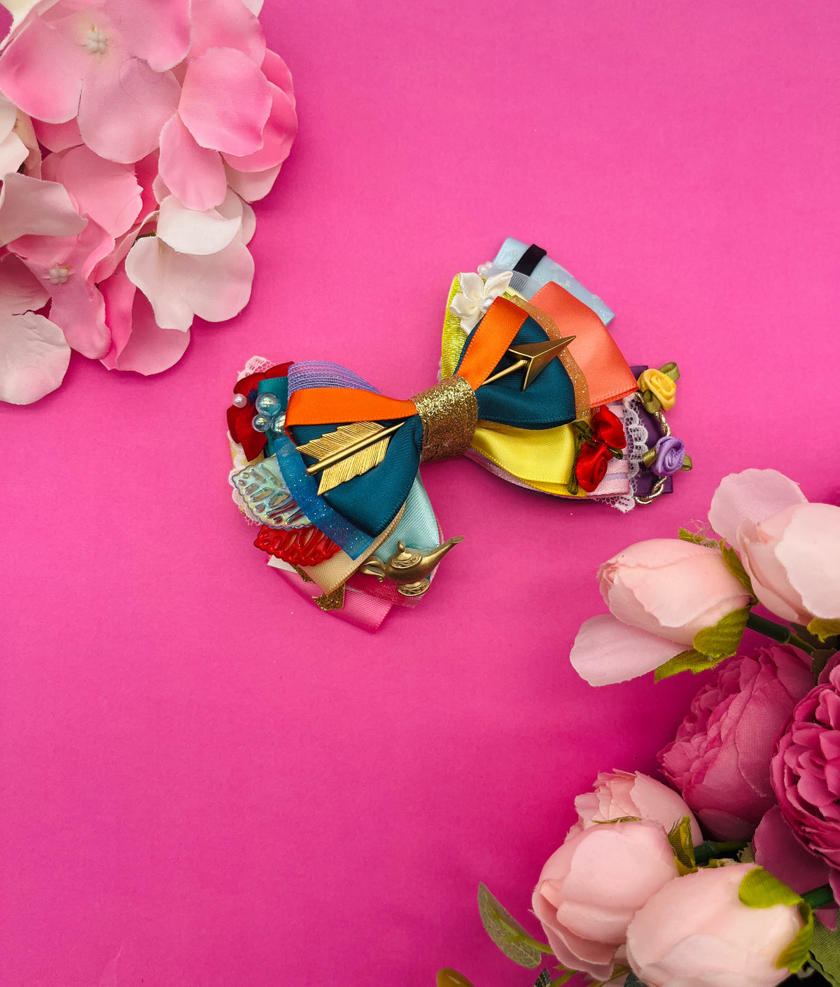 Princess Inspired Mashup Bow
