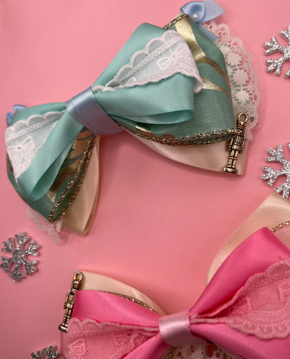 Christmas Ballerina Inspired Hair Bows