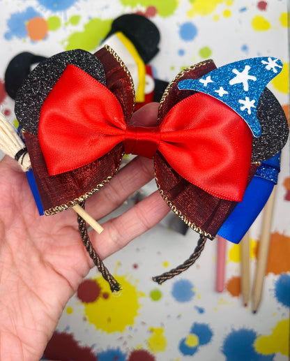 Mouse Inspired Hair Bows