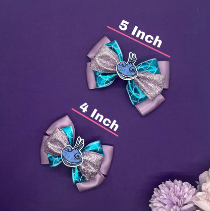 Monster Inspired Hair Bow