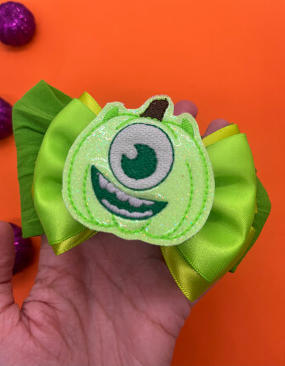 Monster Pumpkin Inspired Headband