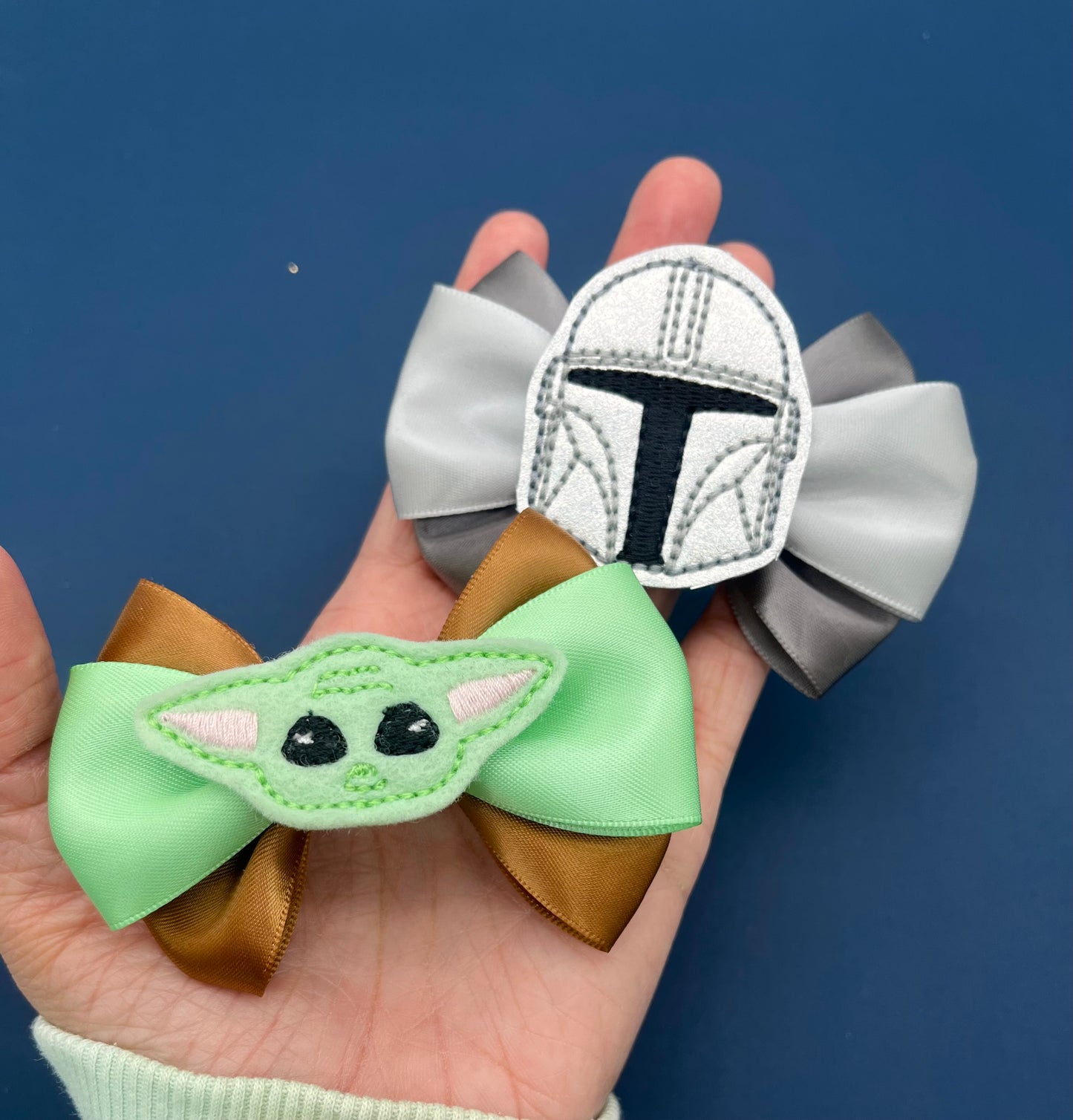 Mini Space Inspired Bows