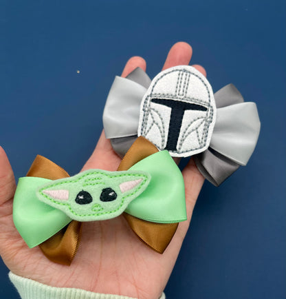 Mini Space Inspired Bows