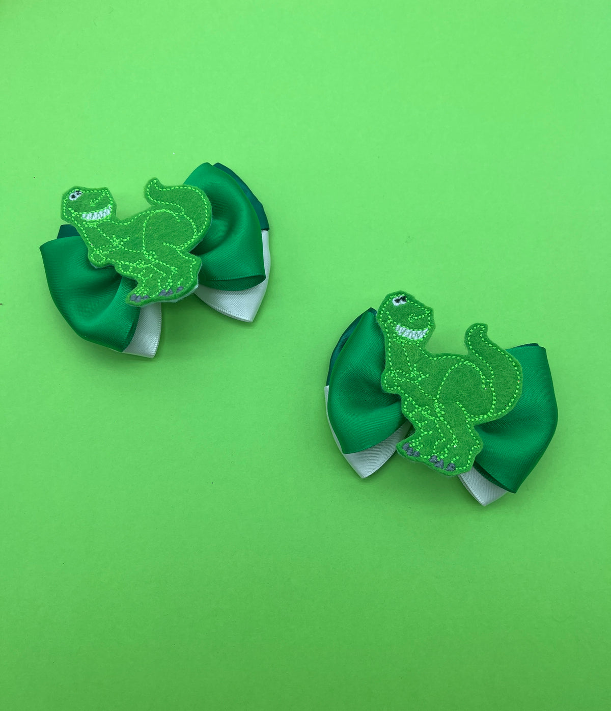 Mini Dinosaur Inspired Bow