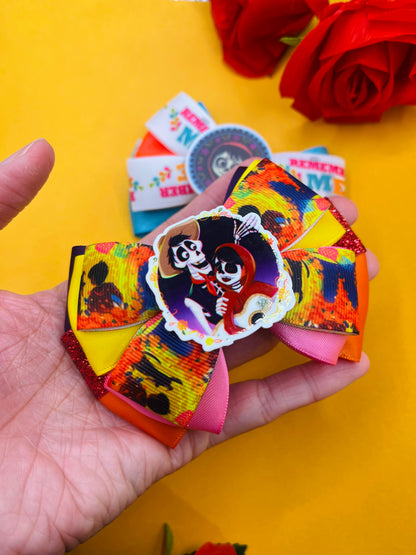 Day of the Dead Inspired Bows