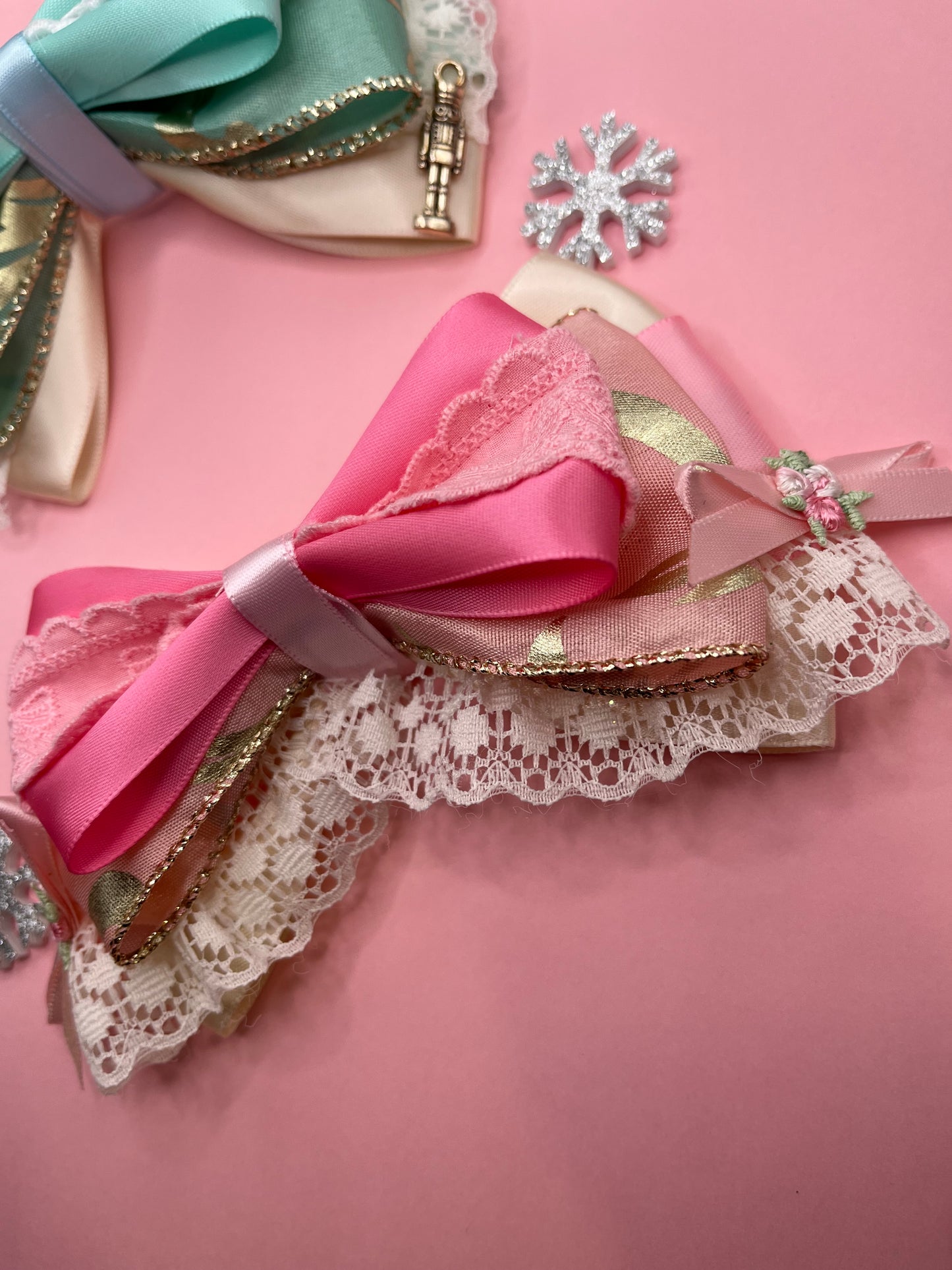Christmas Ballerina Inspired Hair Bows