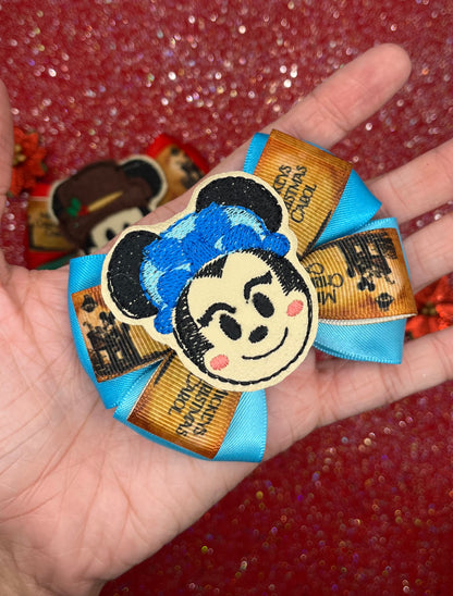 Mini Dickens Inspired Hair Bows