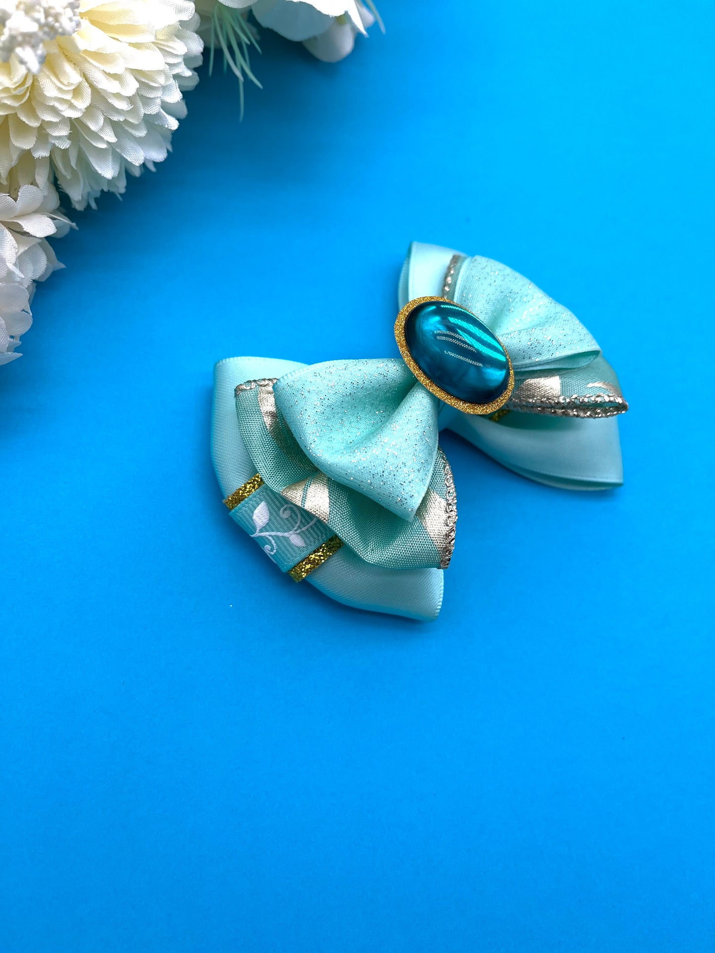 Arabian Princess Inspired Hair Bow