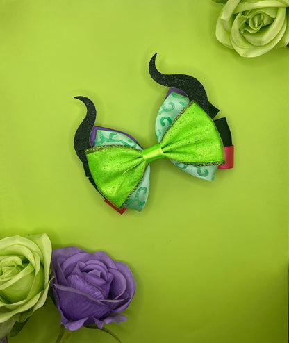 Wicked Fairy Inspired Hair Bow