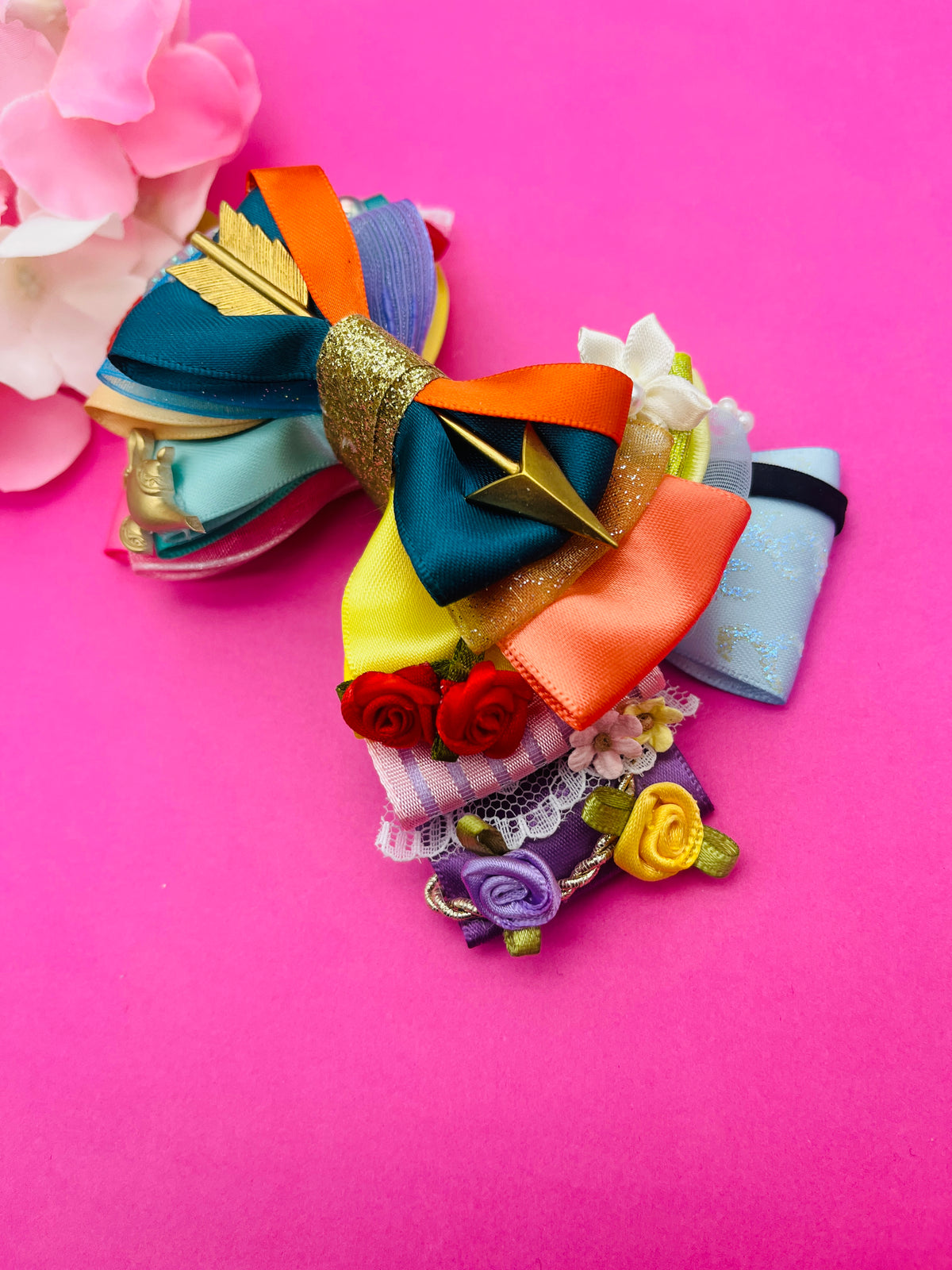 Princess Inspired Mashup Bow