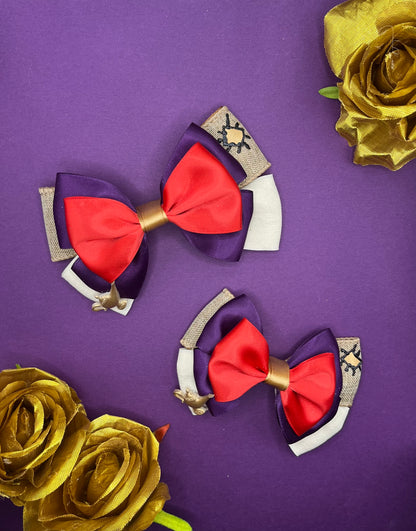 Magic Lamp Prince Inspired Hair Bow
