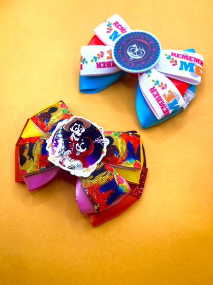 Day of the Dead Inspired Bows